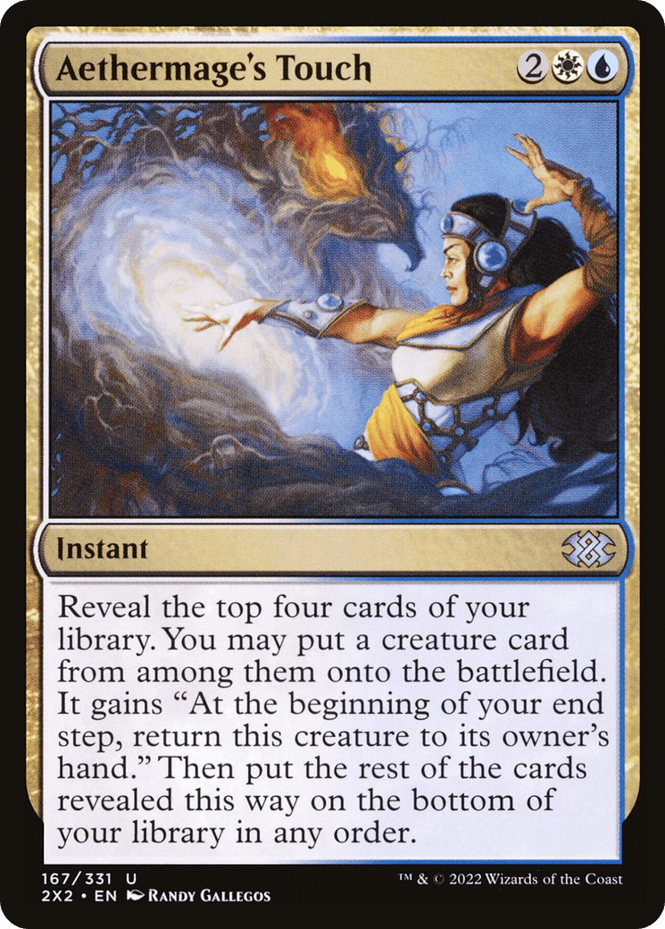 Aethermage's Touch [Double Masters 2022] Foil