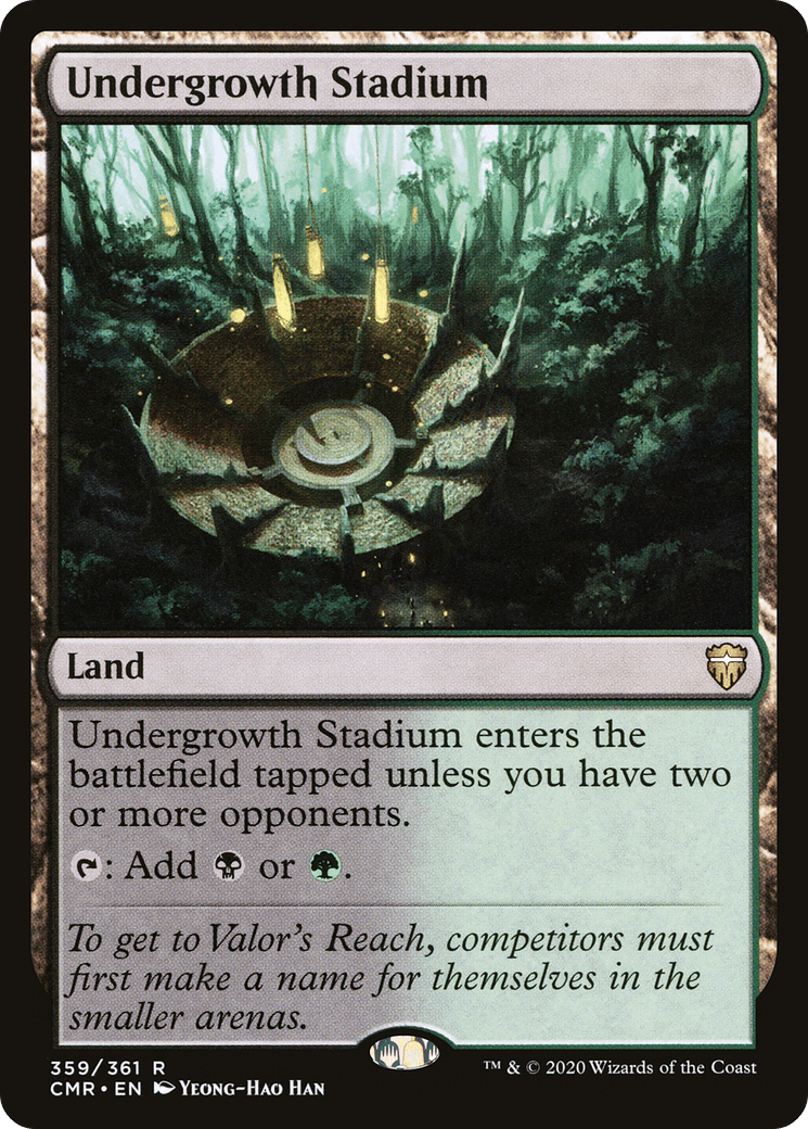Undergrowth Stadium [Commander Legends] Foil