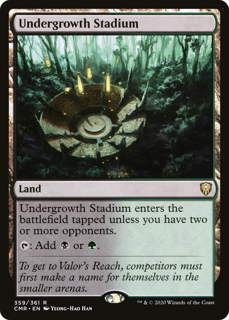 Undergrowth Stadium [Commander Legends] Foil