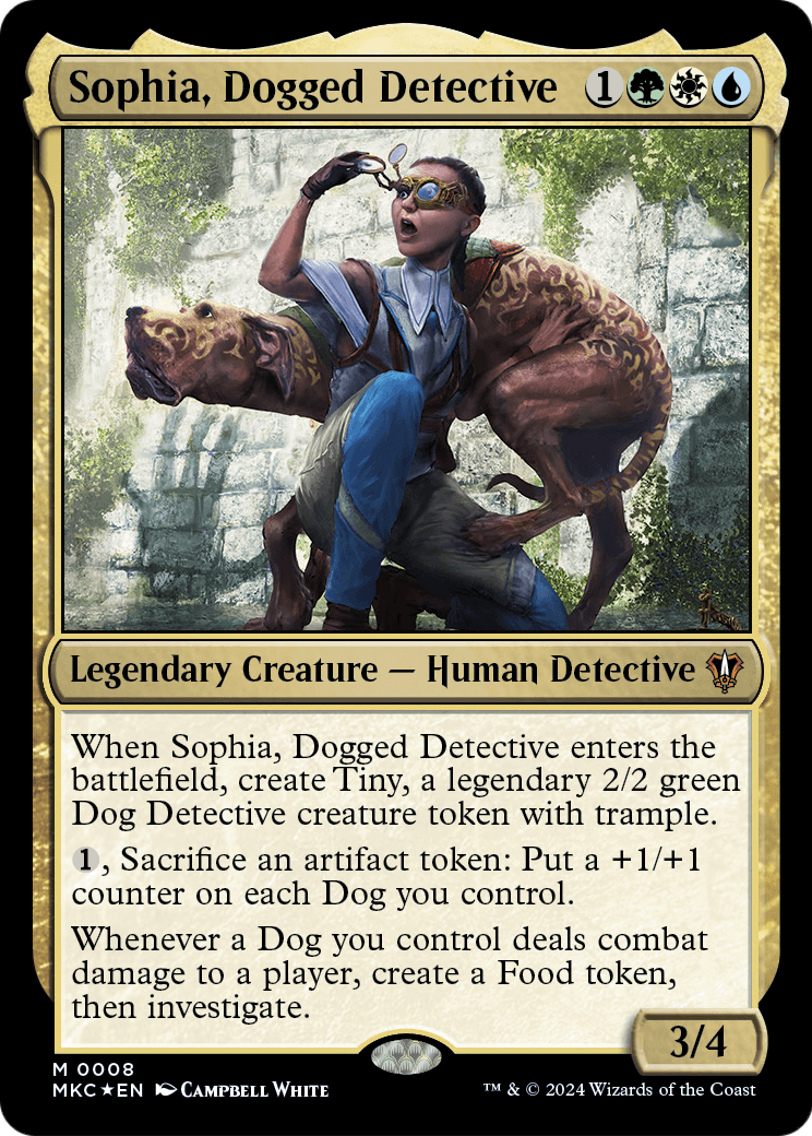 Sophia, Dogged Detective [Murders at Karlov Manor Commander]
