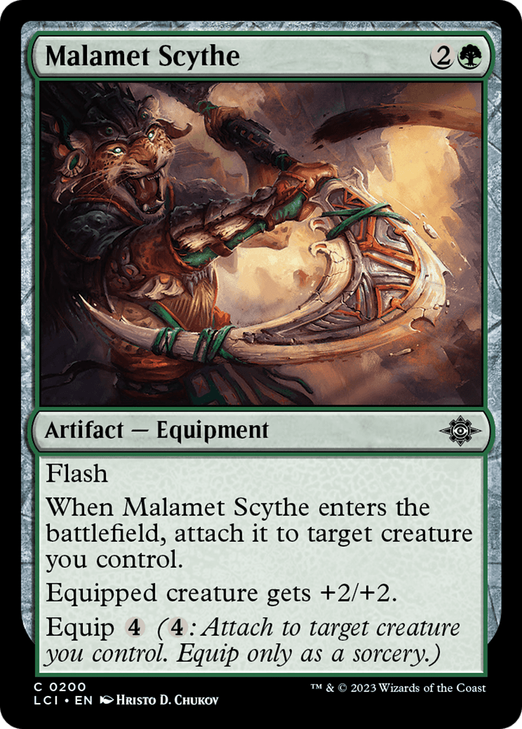 Malamet Scythe [The Lost Caverns of Ixalan] Foil