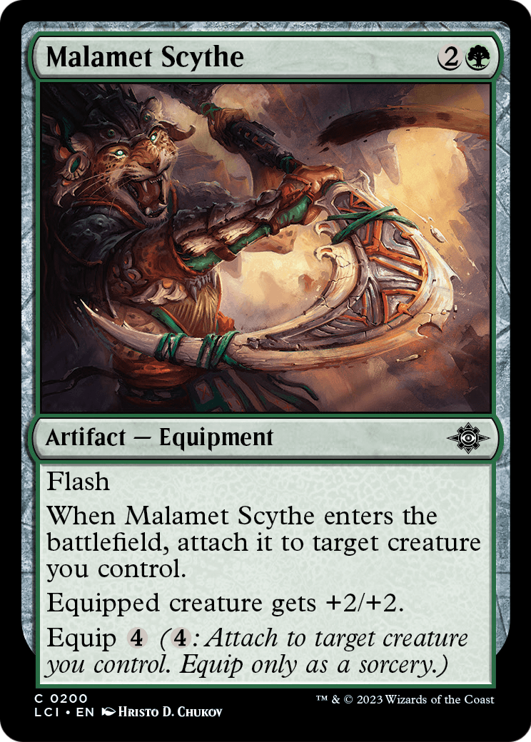 Malamet Scythe [The Lost Caverns of Ixalan] Foil