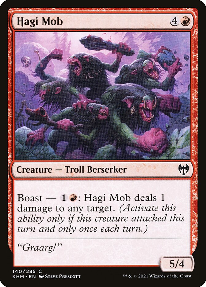 Hagi Mob 140/285 (Kaldheim)  - Foil