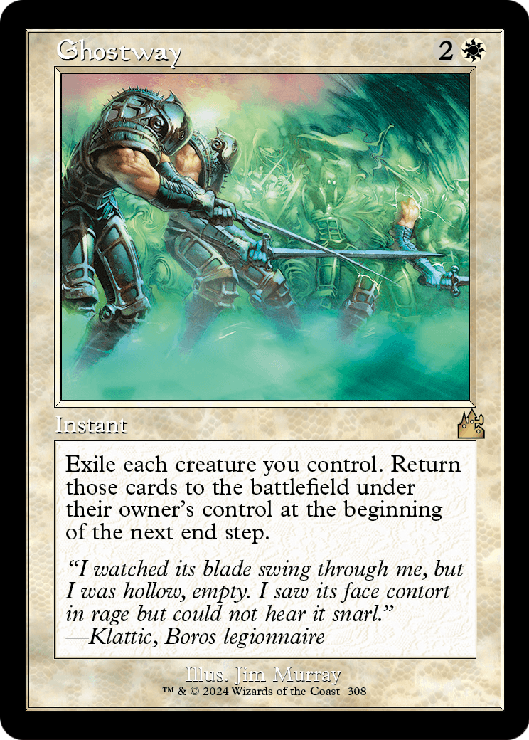 Ghostway (Retro Frame) [Ravnica Remastered] Foil