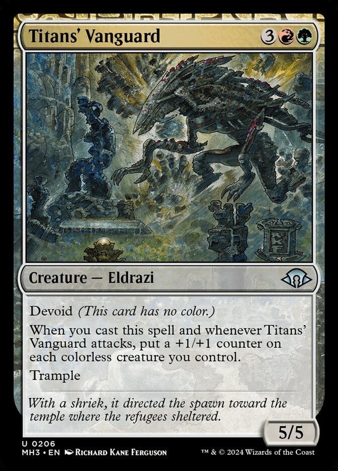 Titans' Vanguard 206/319 (Modern Horizons 3) 