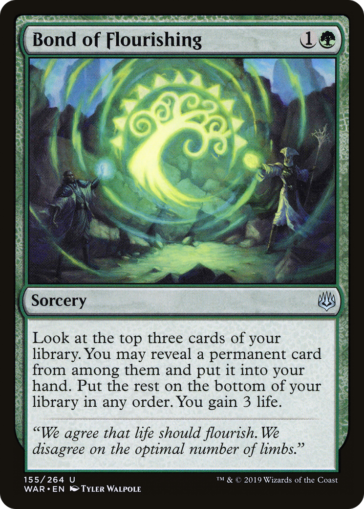 Bond of Flourishing [War of the Spark] Foil