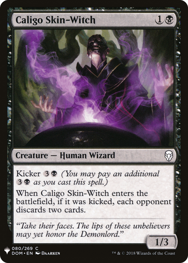 Caligo Skin-Witch |  (DOM-80) [The List]