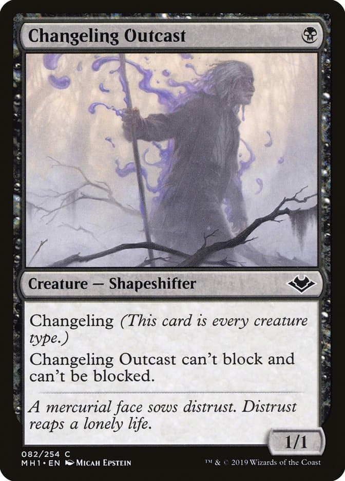 Changeling Outcast [Modern Horizons] Foil