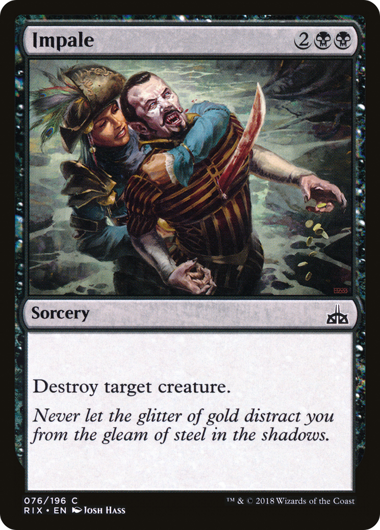 Impale [Rivals of Ixalan] Foil
