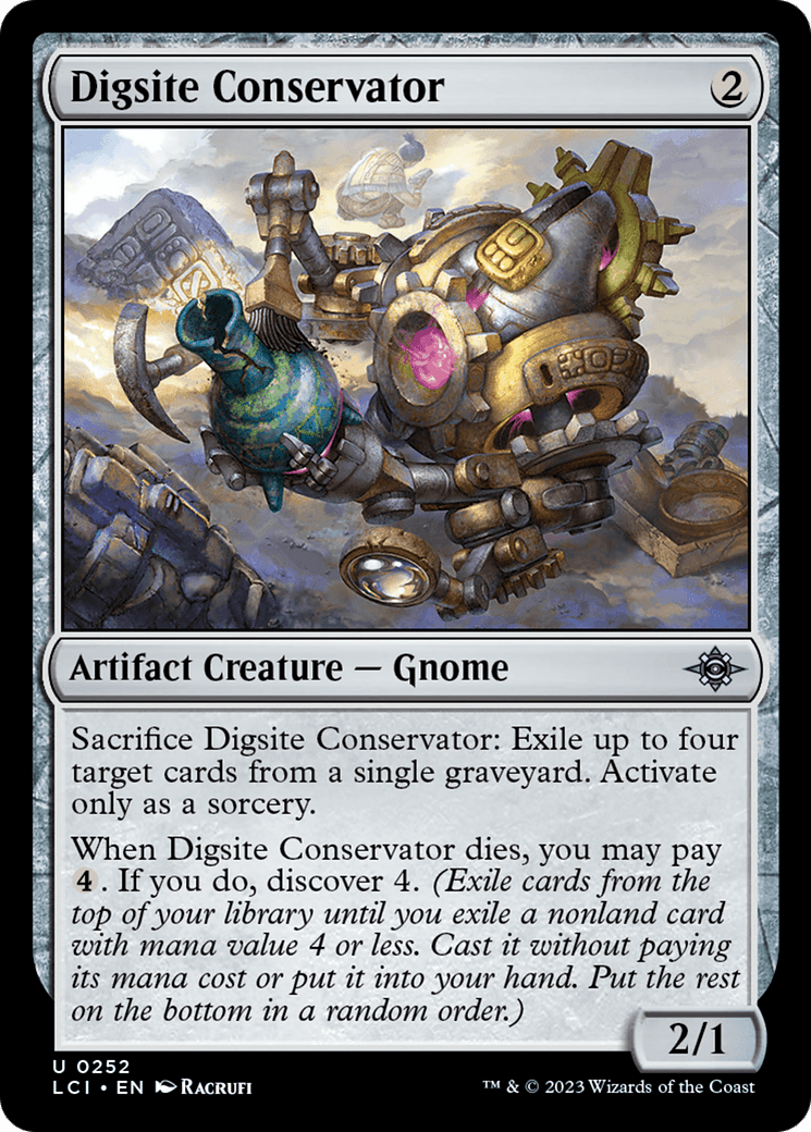 Digsite Conservator [The Lost Caverns of Ixalan] Foil