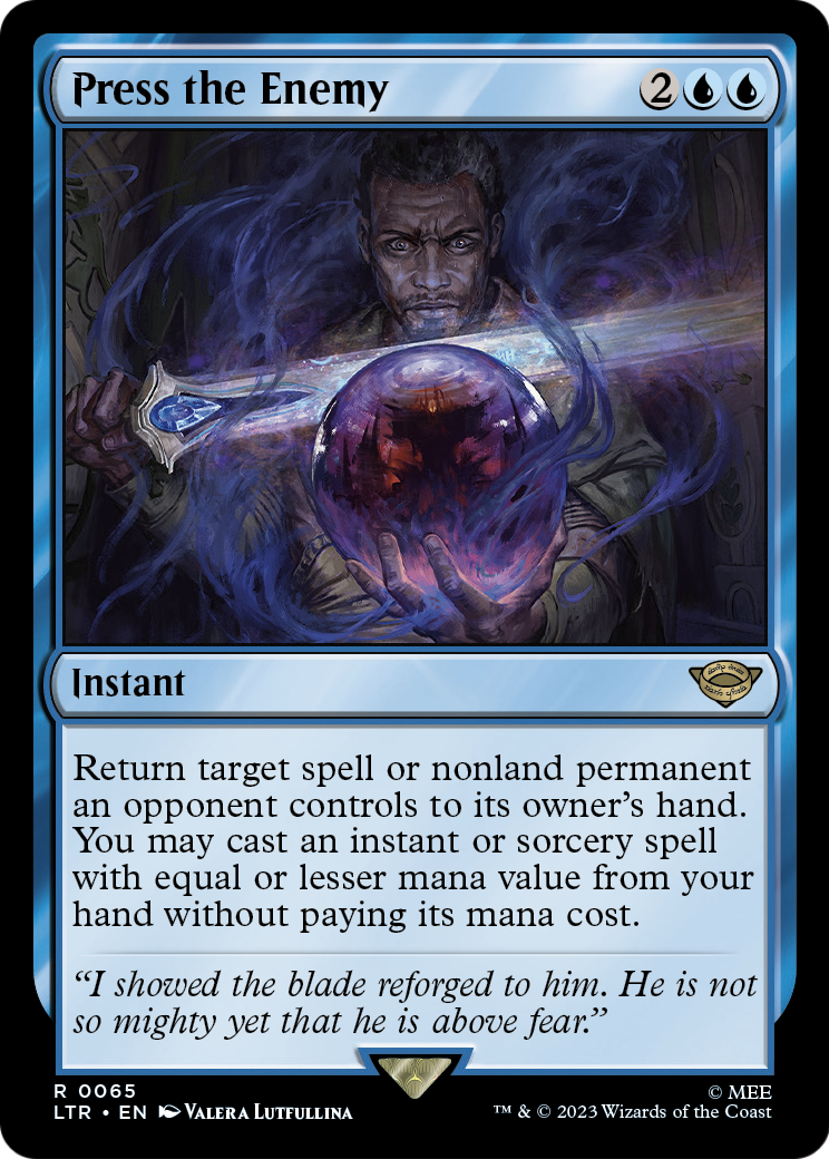 Press the Enemy [The Lord of the Rings: Tales of Middle-Earth] Foil