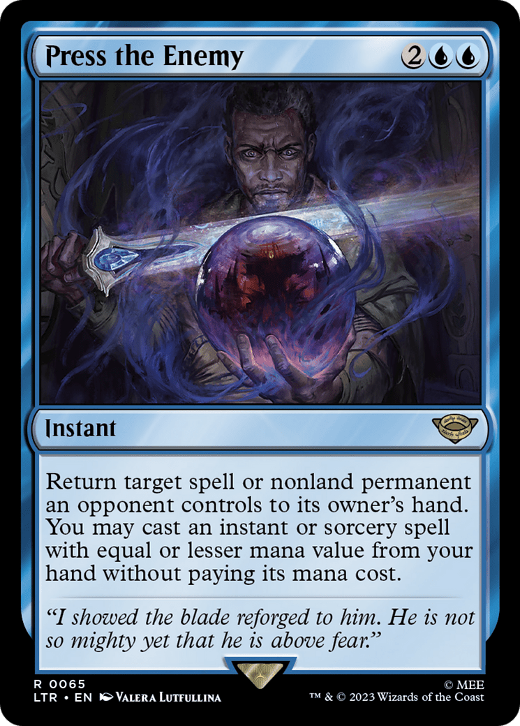 Press the Enemy [The Lord of the Rings: Tales of Middle-Earth] Foil