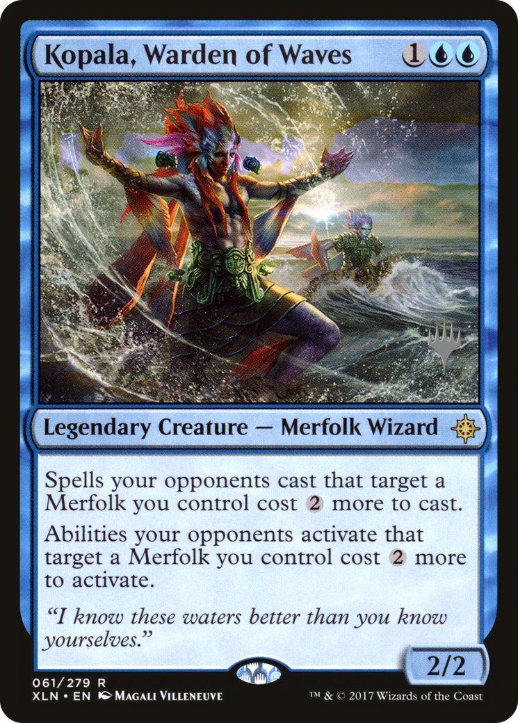 Kopala, Warden of Waves (Promo Pack) [Ixalan Promos] Foil