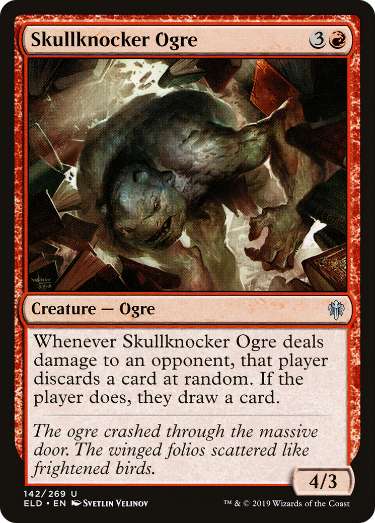 Skullknocker Ogre [Throne of Eldraine]