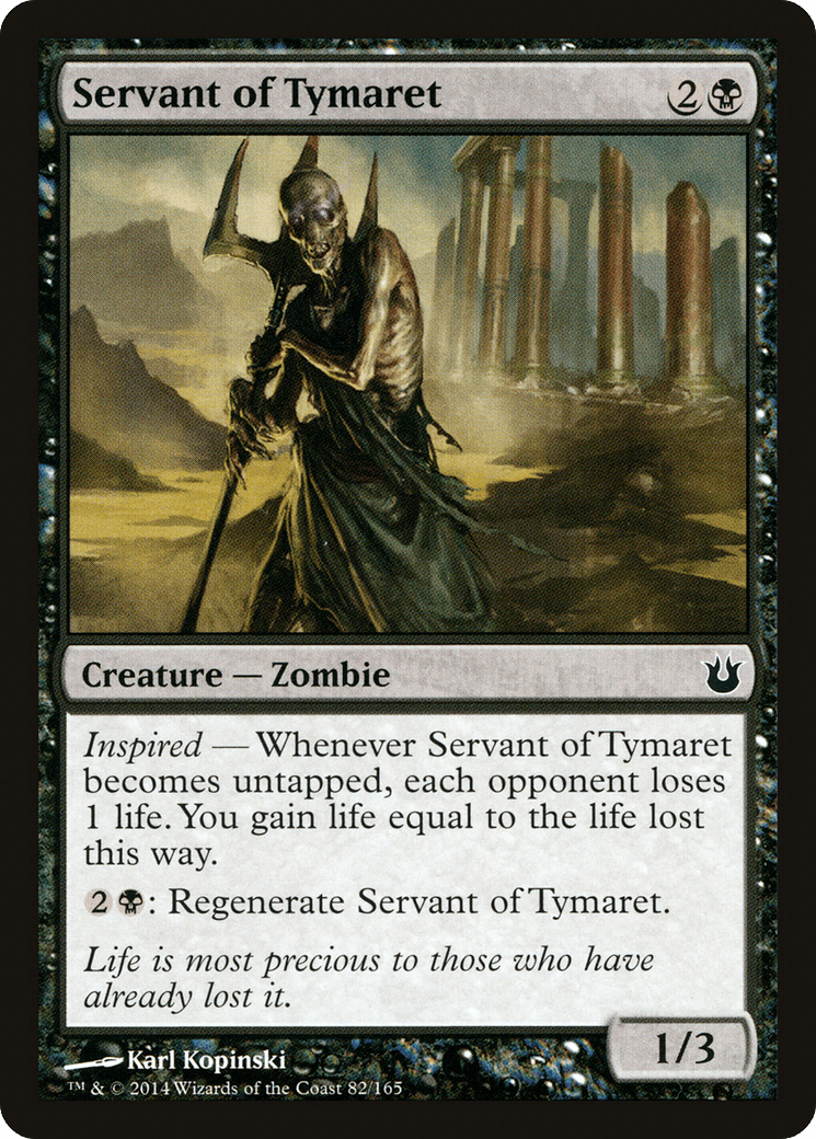 Servant of Tymaret [Born of the Gods] Foil