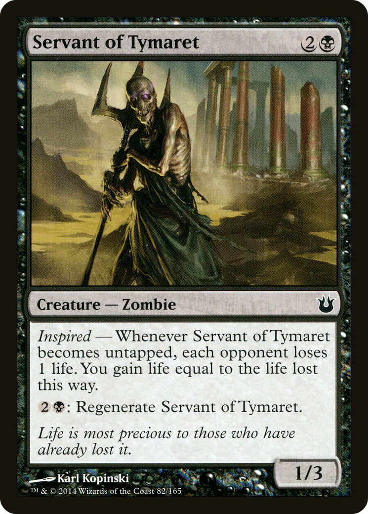 Servant of Tymaret [Born of the Gods] Foil