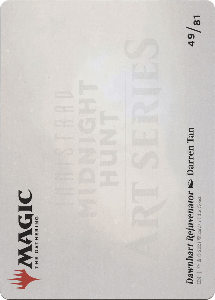 Dawnhart Rejuvenator // Dawnhart Rejuvenator (AMID-049) - Midnight Hunt Art Series (Borderless) Foil