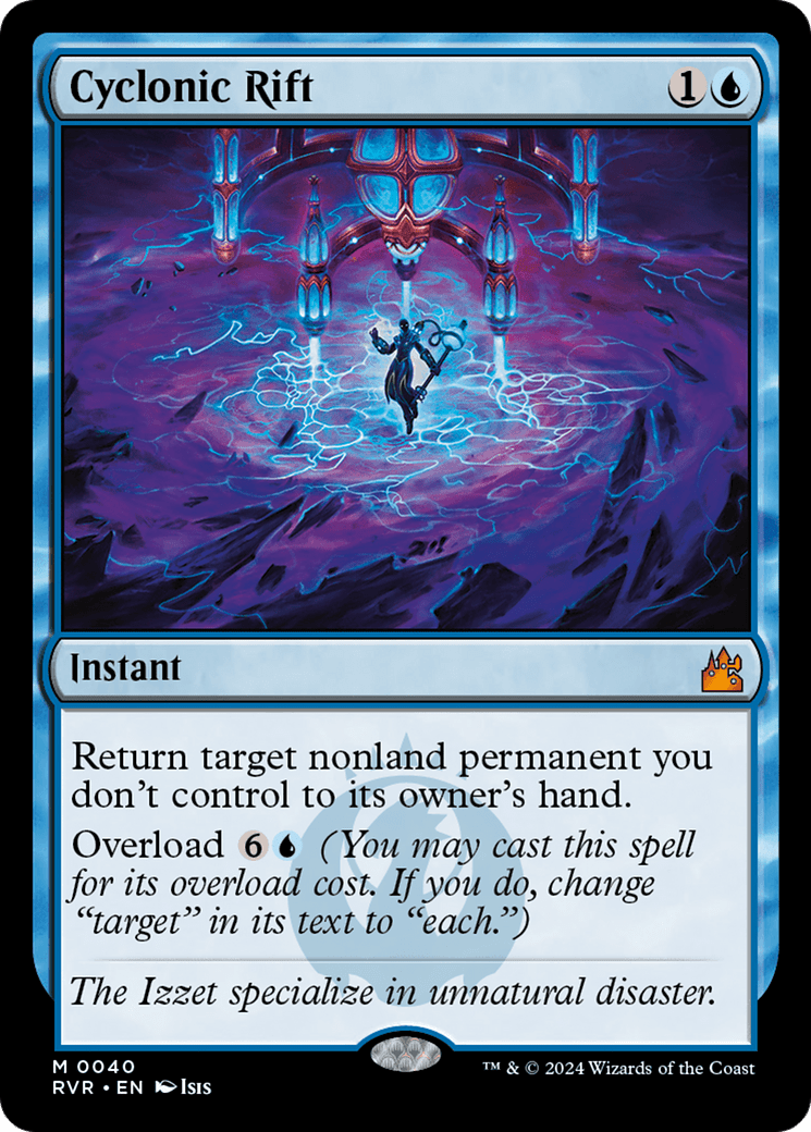 Cyclonic Rift [Ravnica Remastered] Foil