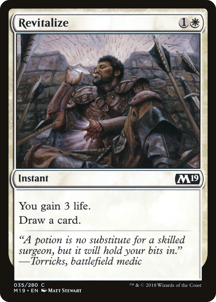 Revitalize [Core Set 2019] Foil
