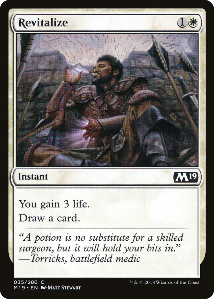 Revitalize [Core Set 2019] Foil