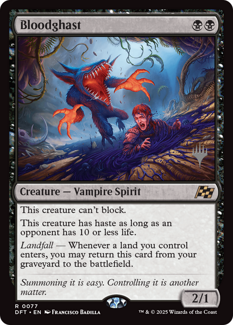 Bloodghast (077) [Promo Pack: Aetherdrift]  Foil