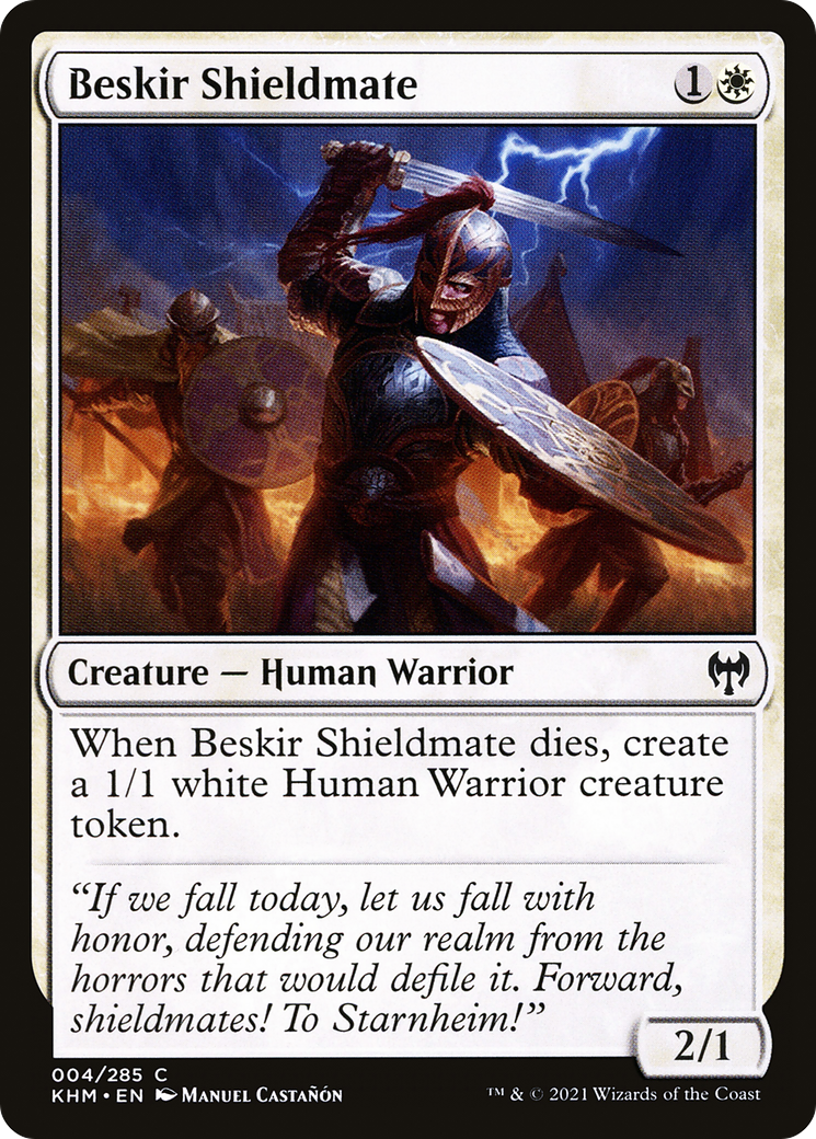 Beskir Shieldmate [Kaldheim] Foil