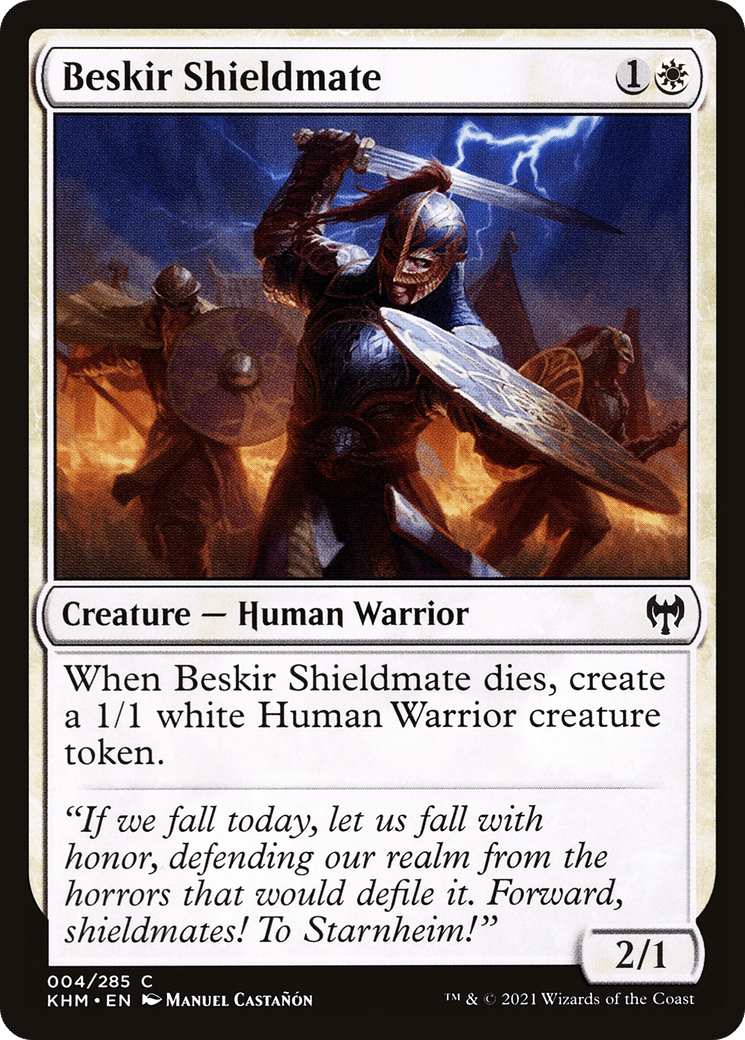 Beskir Shieldmate [Kaldheim] Foil