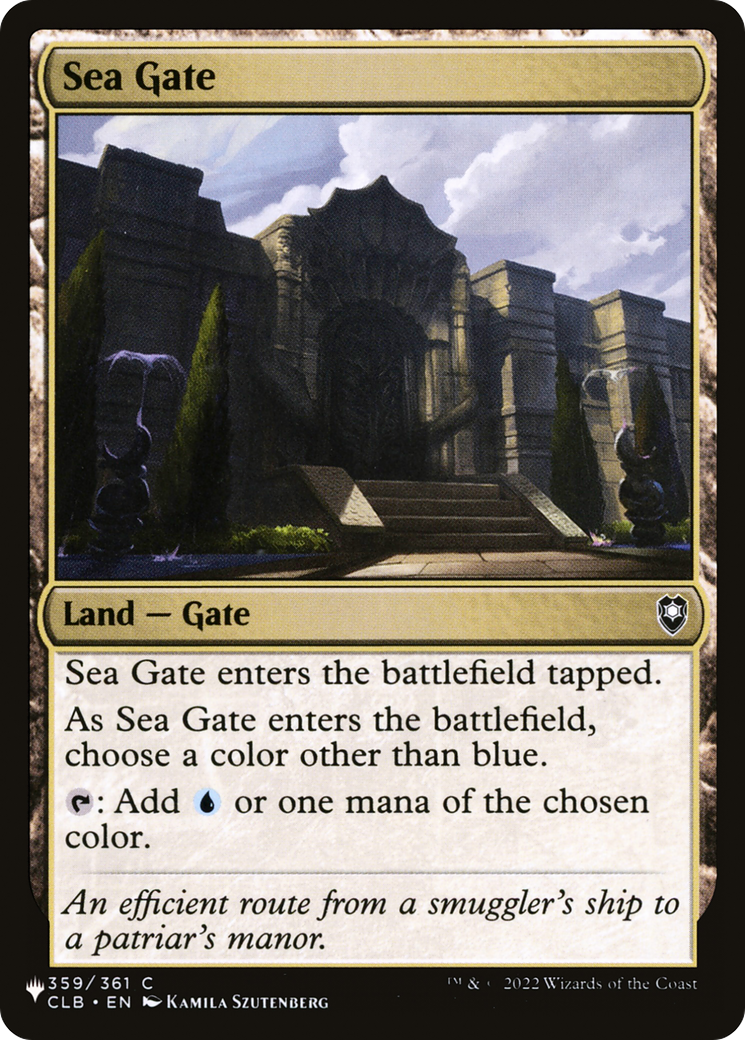 Sea Gate |  (CLB-359) [The List]