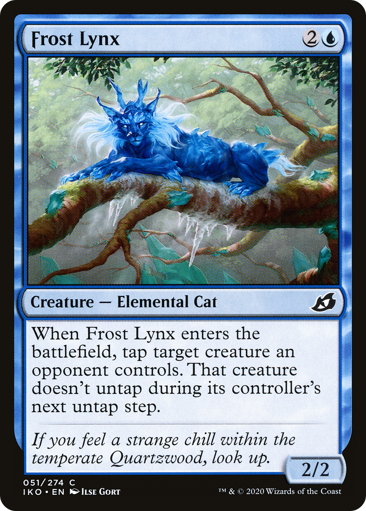 Frost Lynx [Ikoria: Lair of Behemoths] Foil