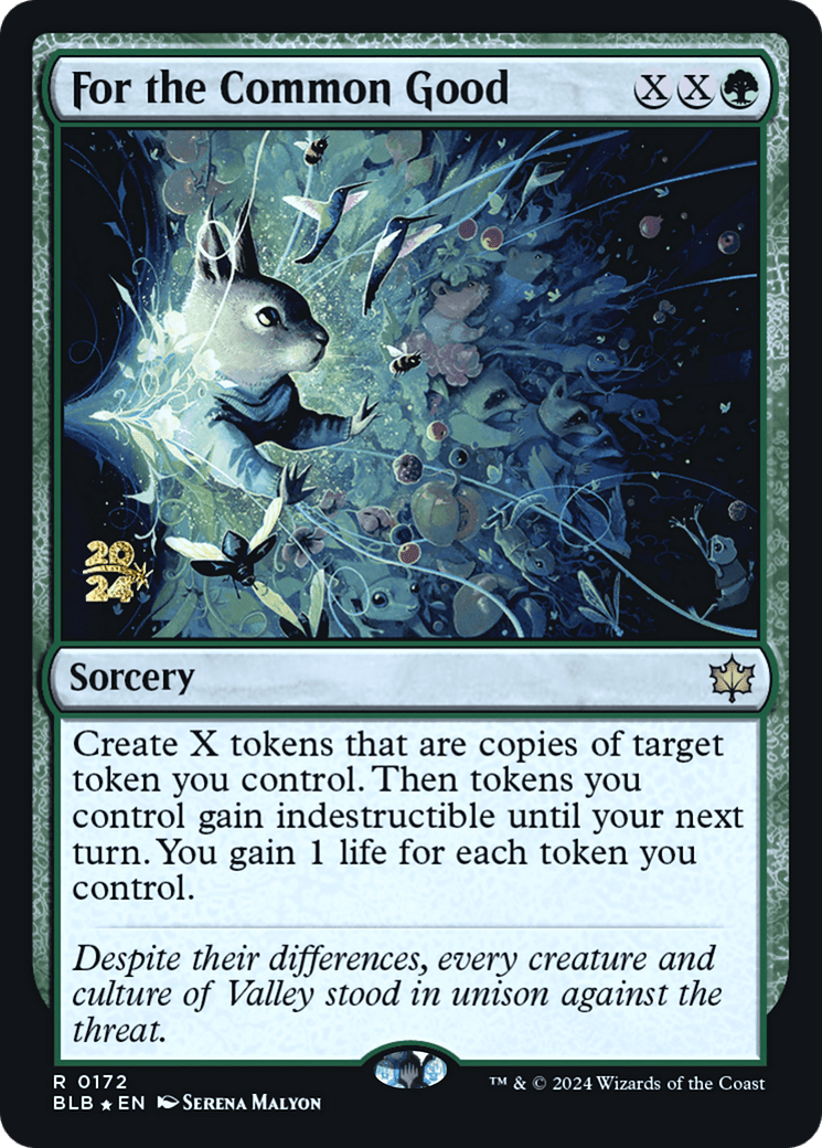 For the Common Good [Bloomburrow Prerelease Promos]