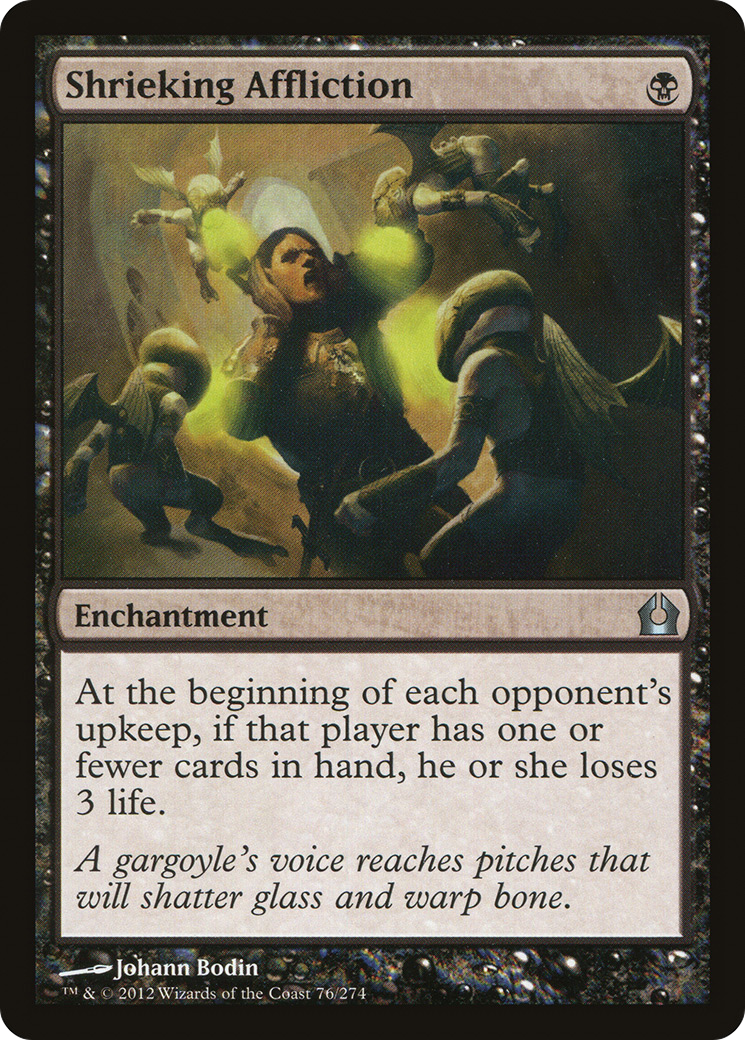 Shrieking Affliction [Return to Ravnica] Foil