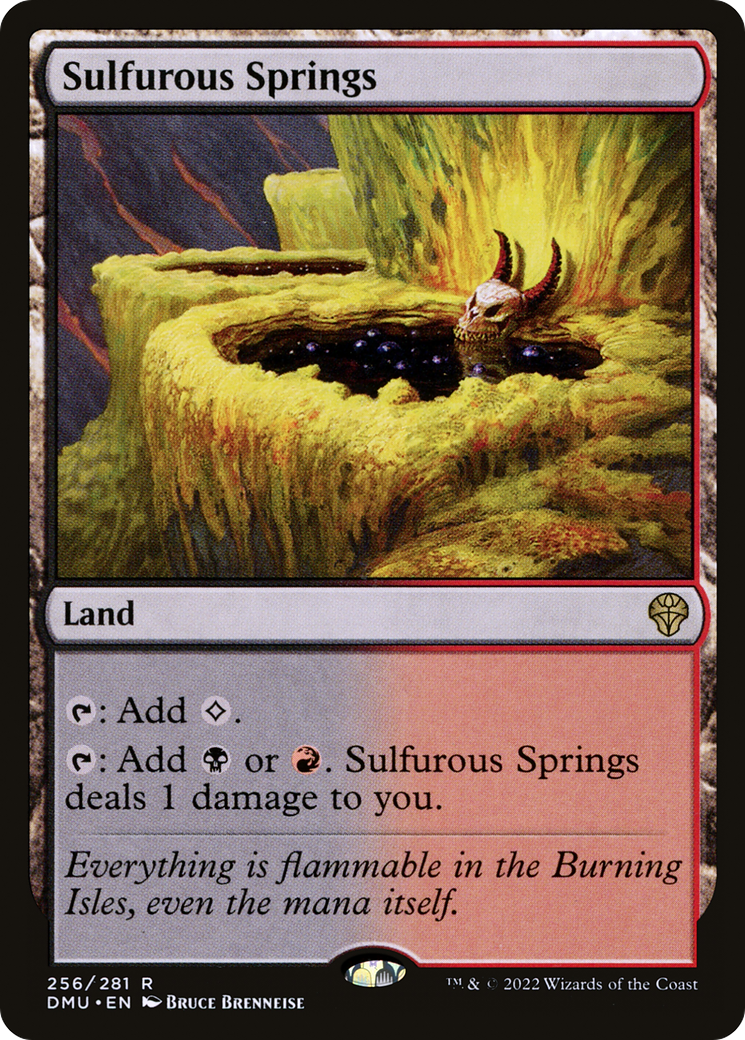 Sulfurous Springs [Dominaria United] Foil
