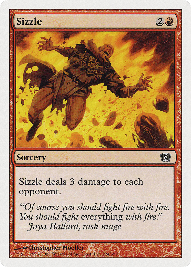 Sizzle [Eighth Edition] Foil
