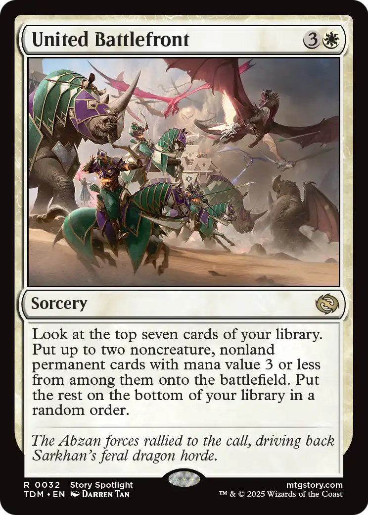United Battlefront (032) [Tarkir: Dragonstorm]