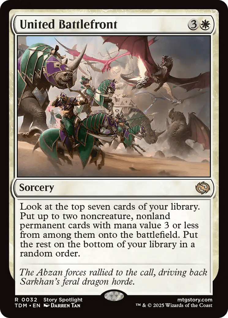 United Battlefront (032) [Tarkir: Dragonstorm]