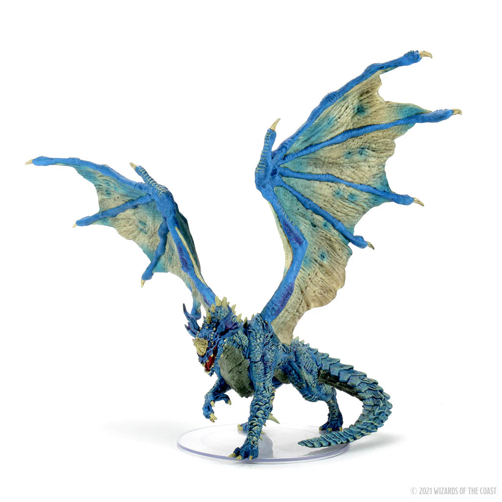 D&D Icons Of The Realms | Adult Blue Dragon (Pre-painted)