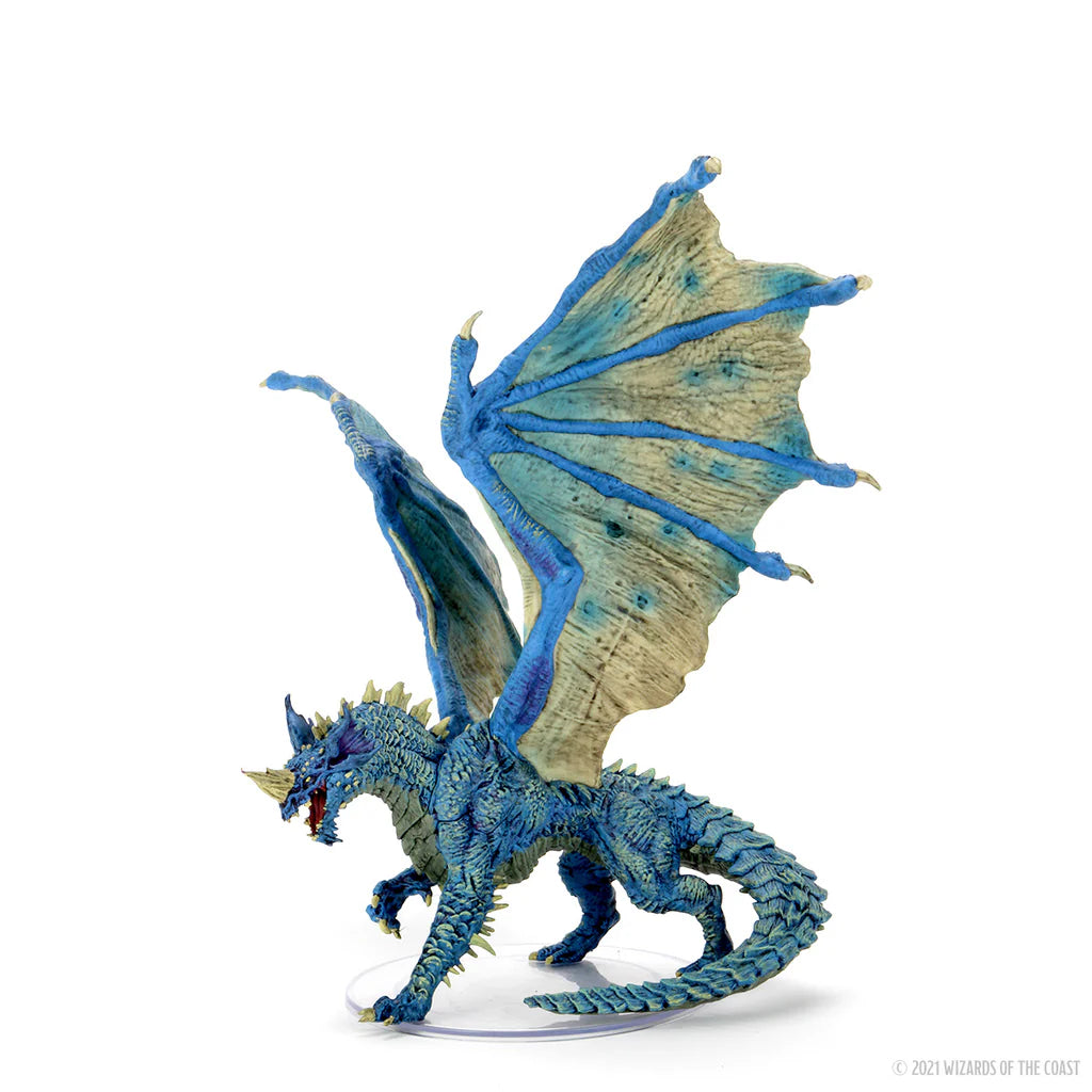 D&D Icons Of The Realms | Adult Blue Dragon (Pre-painted)
