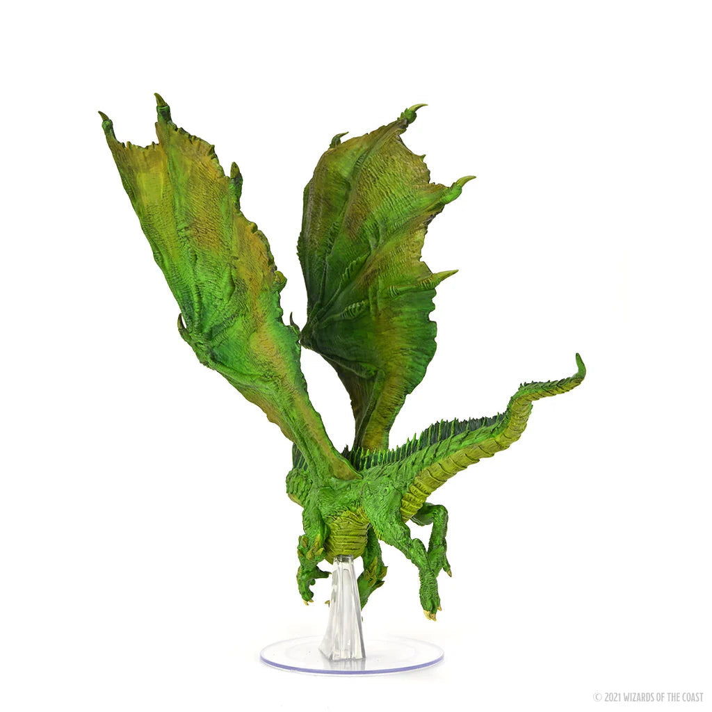 D&D Icons Of The Realms | Adult Green Dragon (Pre-painted)