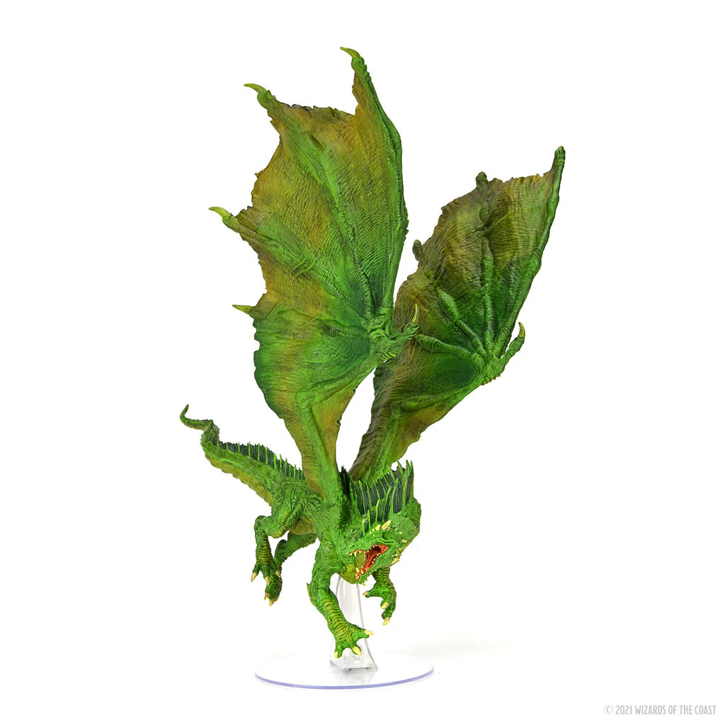 D&D Icons Of The Realms | Adult Green Dragon (Pre-painted)