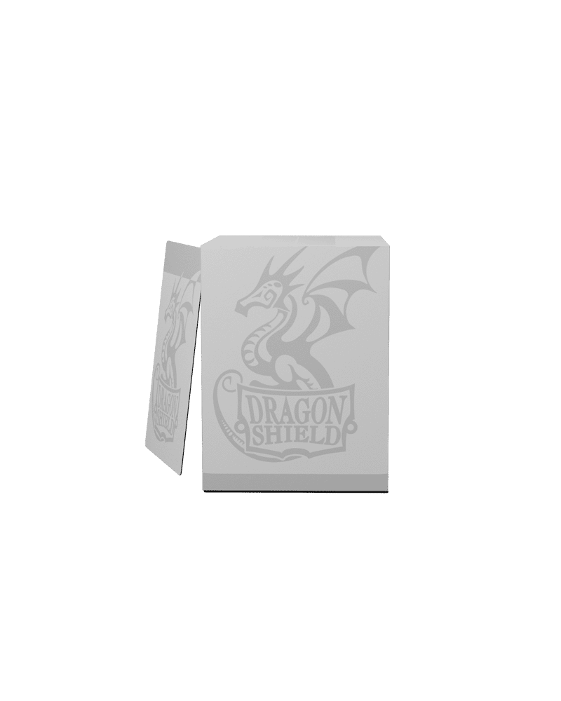 Dragon Shield | Double Shell Deck Box | White/Black