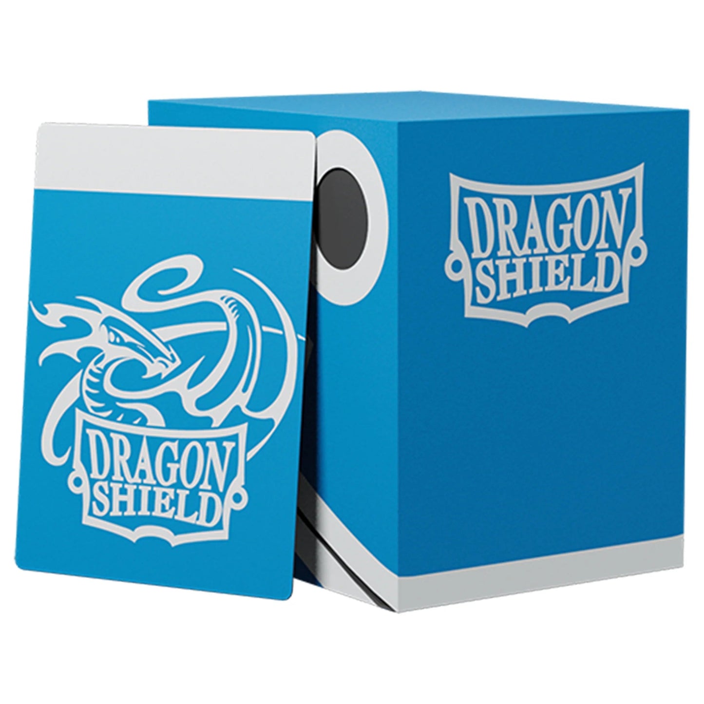 Dragon Shield | Double Shell Deck Box | Blue/Black