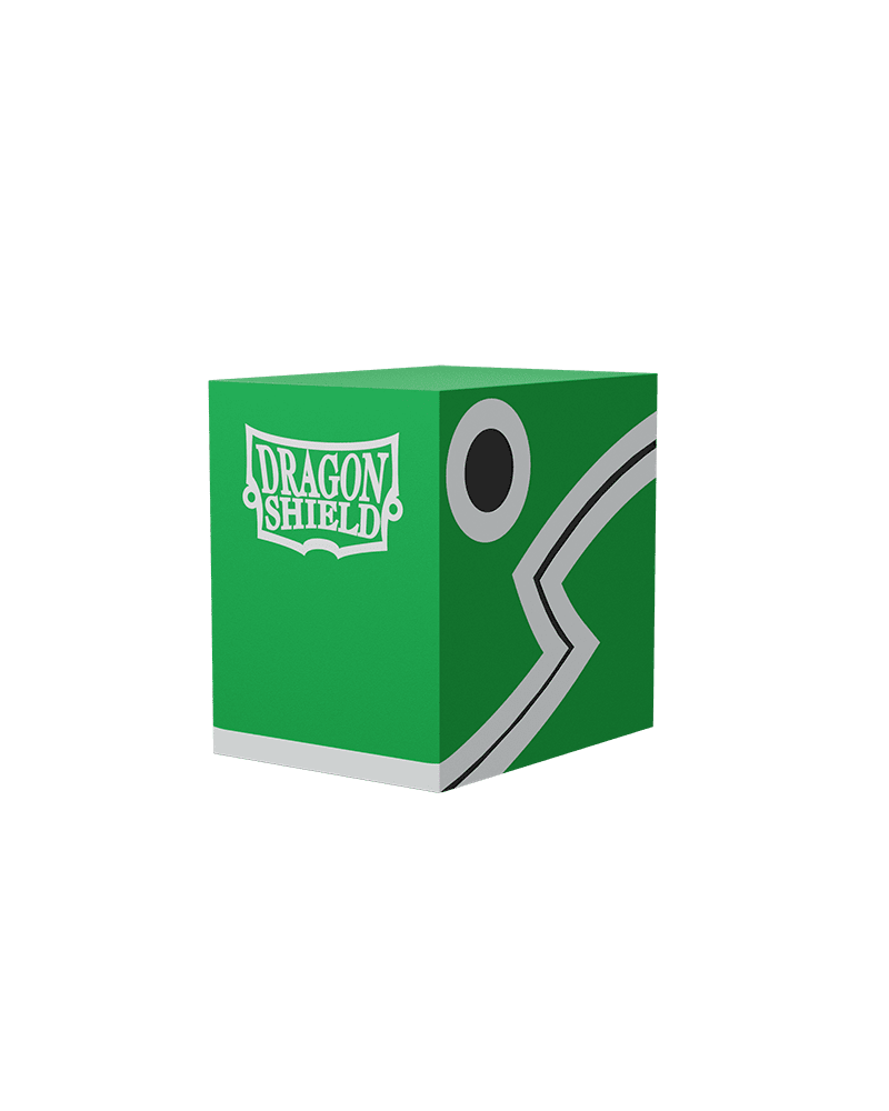 Dragon Shield | Double Shell Deck Box | Green/Black