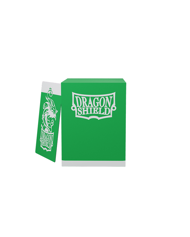 Dragon Shield | Double Shell Deck Box | Green/Black