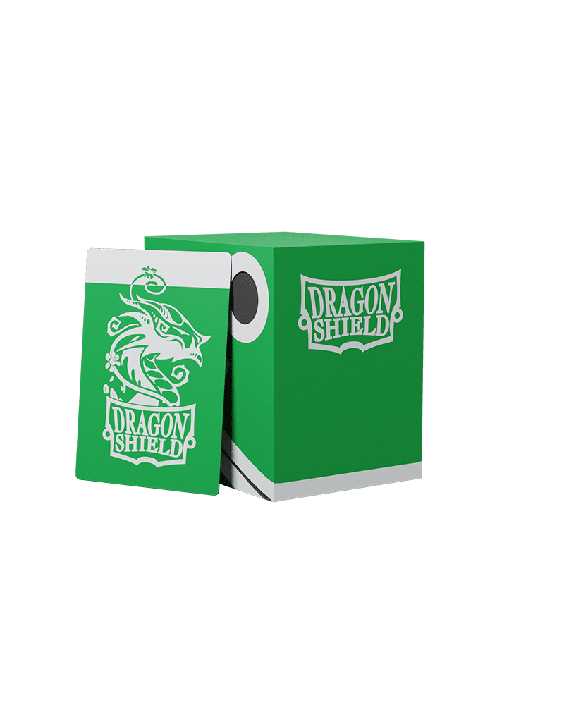 Dragon Shield | Double Shell Deck Box | Green/Black