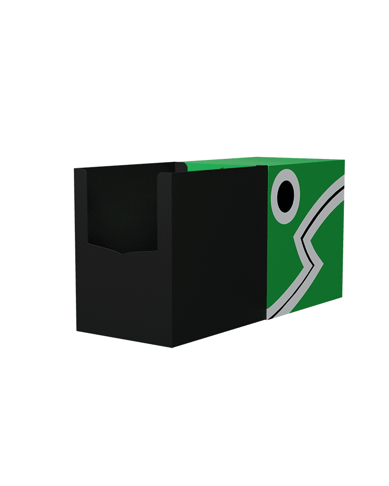 Dragon Shield | Double Shell Deck Box | Green/Black