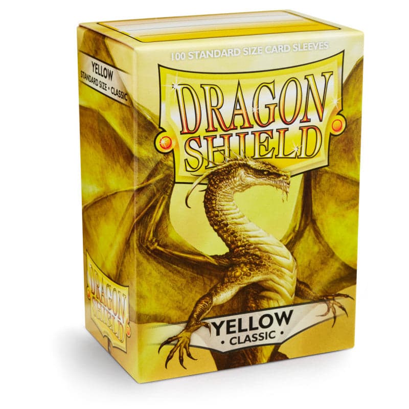 Dragon Shield | Standard Size Sleeves | 100ct | Yellow (Classic)