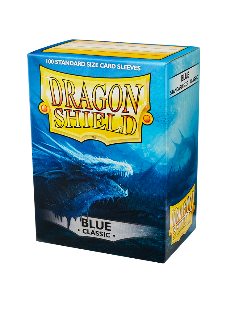Dragon Shield | Standard Size Sleeves | 100ct | Blue (Classic)