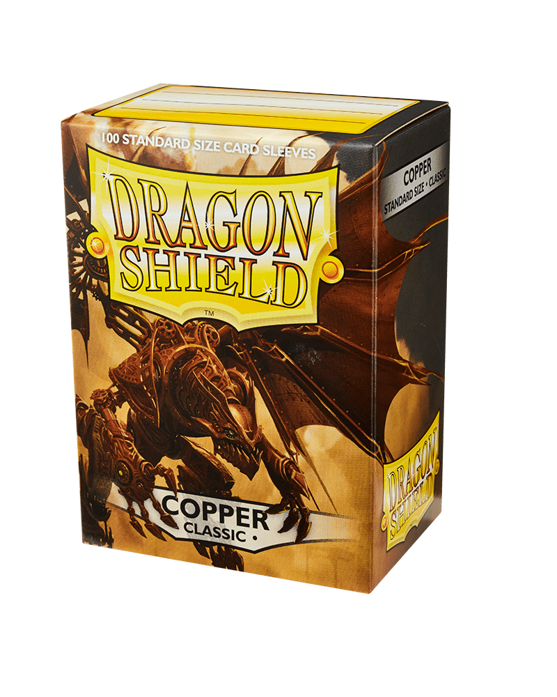 Dragon Shield | Standard Size Sleeves | 100ct | Copper (Classic)