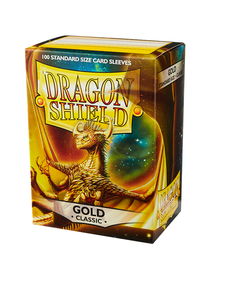Dragon Shield | Standard Size Sleeves | 100ct | Gold (Classic)