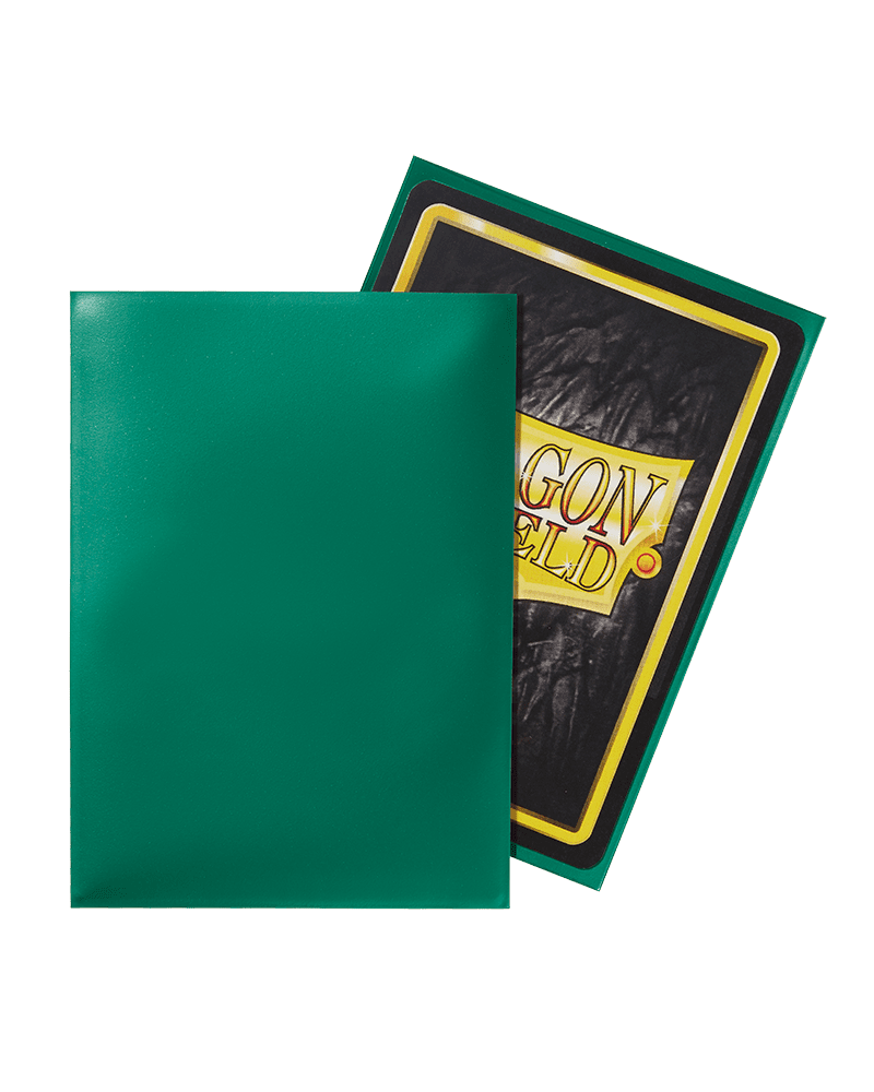 Dragon Shield | Standard Size Sleeves | 100ct | Green (Classic)